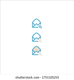 email messaging icon flat vector logo design trendy illustration signage symbol graphic simple