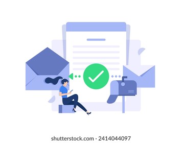 Email and messaging,Email marketing campaign,Working process, New email message