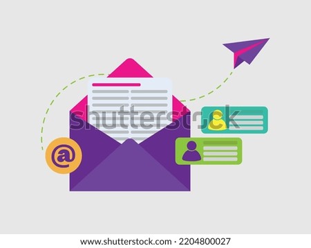 Email and messaging,Email marketing campaign,Working process, New email message
