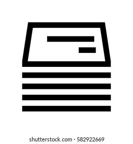 Email mini line, icon, background and graphic. The icon is black and white, linear  flat, vector, pixel perfect, minimal, suitable for web and print. 