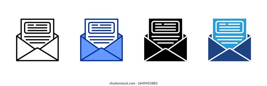 Email Boletín de noticias colección de múltiples estilos