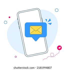 6,748 Text inbox icon Images, Stock Photos & Vectors | Shutterstock