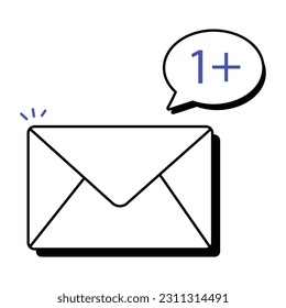 Icono de notificación por correo electrónico 