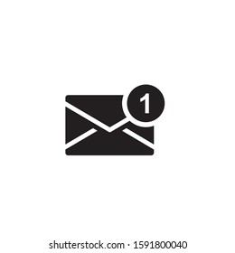 Email notification icon symbol vector illustration
