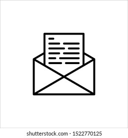Email Office Vector Icon Eps10
