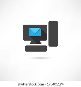 email on computer