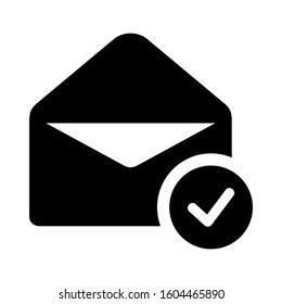 email open icon isolated sign symbol vector illustration - Collection of high quality black style vector icons
