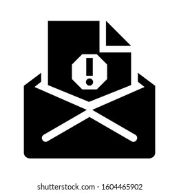 email open icon isolated sign symbol vector illustration - Collection of high quality black style vector icons
