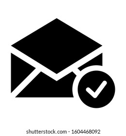 email open icon isolated sign symbol vector illustration - Collection of high quality black style vector icons
