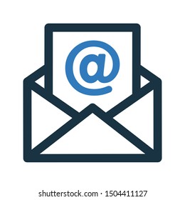 Email, Open mail, New Email icon