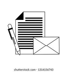 email paper pen