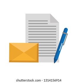 email paper pen