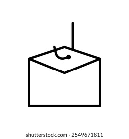 Email phishing icon web design in vector