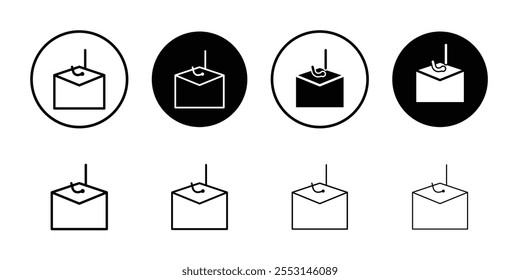 Email phishing icon web design in vector