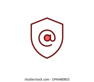 Icono de línea premium de correo electrónico. Pictograma sencillo de alta calidad. Iconos modernos de estilo de contorno. Ilustración vectorial de trazo sobre un fondo blanco. 