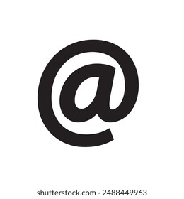 Correo electrónico Al Arte vectorial de signo de tasa 
