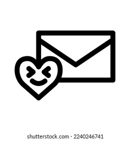 email rating icon or logo isolated sign symbol vector illustration - high quality black style vector icons
