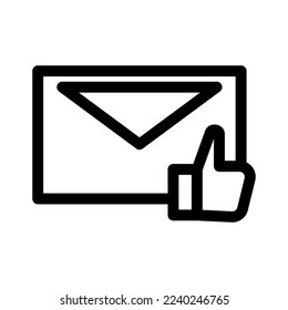 email rating icon or logo isolated sign symbol vector illustration - high quality black style vector icons
