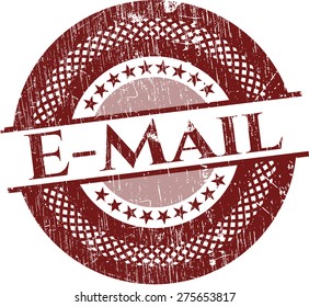 Email red rubber stamp