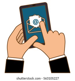 email related icons image vector illustration design 