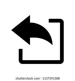 email reply arrow