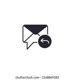 email reply icons  symbol vector elements for infographic web