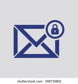 email s icon,  isolated. Flat  design.