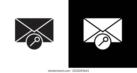 email security key icon simple vector symbol