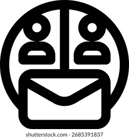 E-Mail-Segmentierung, Demografie-Gliederungssymbol
