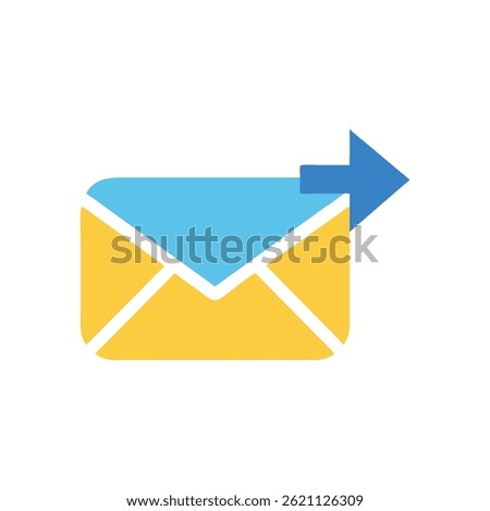 An email sender icon for messaging.