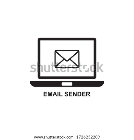 EMAIL SENDER ICON , RECEIVE MAIL ICON