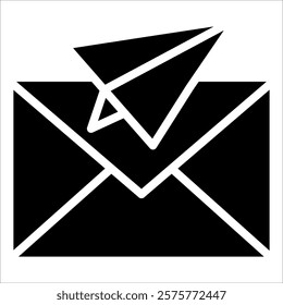 Email Sent Icon Element For Design