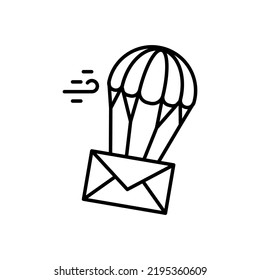 Email Sent Icon In Vector. Logotype