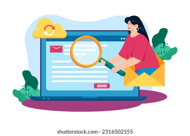 Email service providers offer robust search capabilities for finding specific emails.