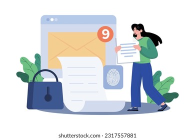 Email service providers offer secure messaging solutions.