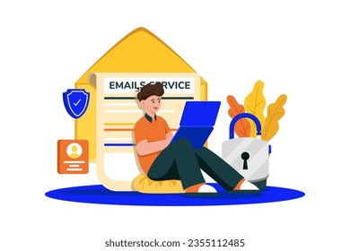 Los proveedores de servicios de correo electrónico ofrecen soluciones de mensajería seguras.