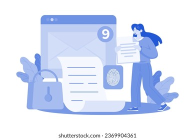 Email service providers offer secure messaging solutions.