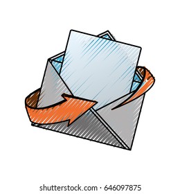 Email service symbol