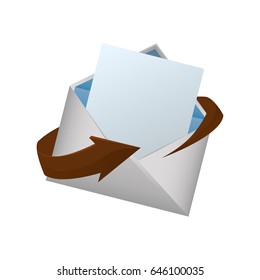 Email service symbol