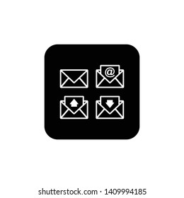 Email Set icon vector, Email Set sign vector