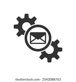 Ícone de Configuração de Email - Ícone de Opção de Mensagem