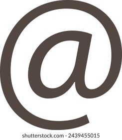 En Email Sign. Vector de alta calidad