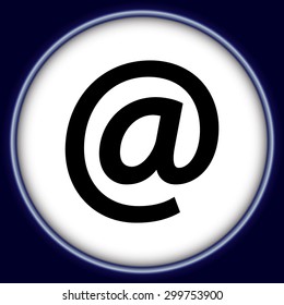 Email sign icon (Vector)