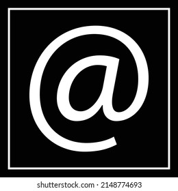 signo de correo electrónico, en la ilustración del vector de signo. Pasos 10	