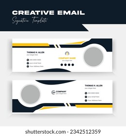 Email Signature or corporate Email Signature Template