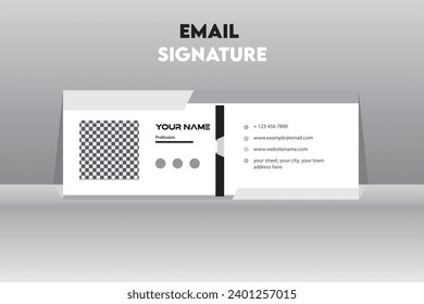 Email Signature Design for Corporate Business.