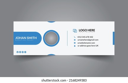 email signature design - gmail design, email design,  business email signatures,  corporate, minimal, banner design