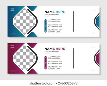 email signature design template business