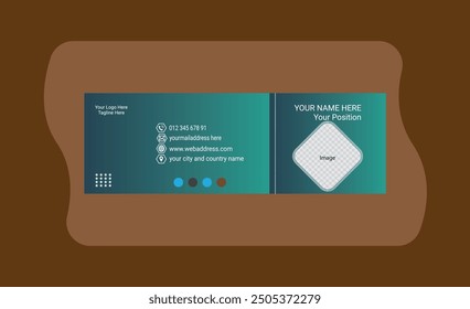 Email Signature Design Template with Minimal Layout