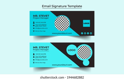 Email Signature Design Template for web and personal mail use this template